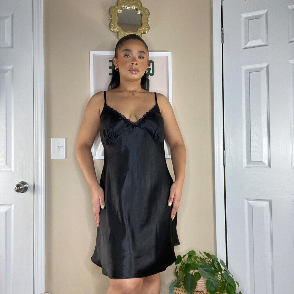 Black Slip Dress
